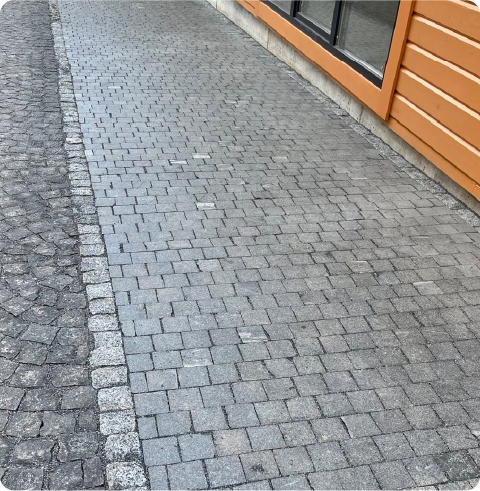 Отмостка из гранита